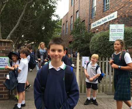 Putain putain c’est vachement bien, nous sommes quand même tous des australiens…(où quand Arnaud commence l’école)