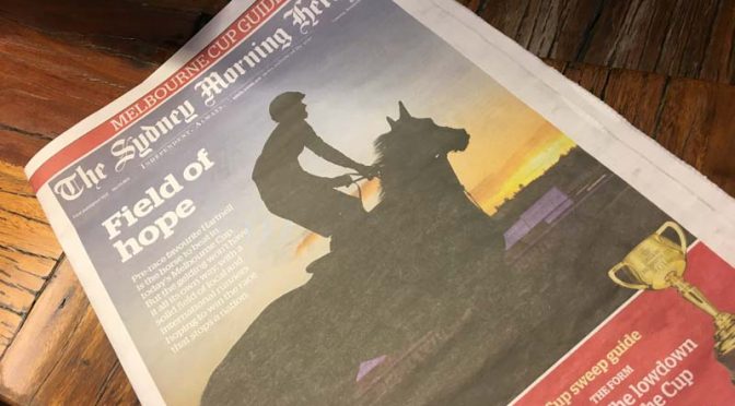Melbourne Cup : à cheval!